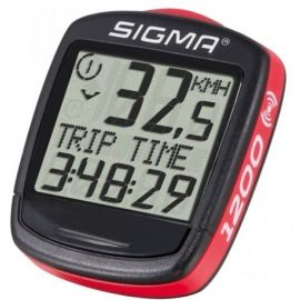 Sigma Velodrome Wireless Baseline 1200 Red (F38991) | Bicycle computers | prof.lv Viss Online