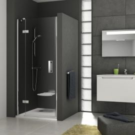 Ravak Smartline 110cm SMSD2-110 B-R Shower Door Right Side Transparent Chrome (0SPDBA00Z1) | Shower doors and walls | prof.lv Viss Online