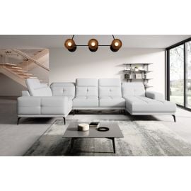 Eltap Neviro Softis Corner Sofa 201x350x77cm, White (CO-NEV-LT-17SOF) | Corner couches | prof.lv Viss Online