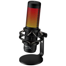 Гейминговый микрофон HyperX Quadcast S, черный (4P5P7AA) | микрофоны | prof.lv Viss Online