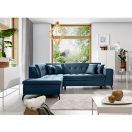 Eltap Lanvin Savoi Corner Pull-Out Sofa 210x260x93cm, Blue (CO-LAN-LT-40SA) | Sofas | prof.lv Viss Online