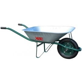 Garden Wheelbarrow 65l Silver (4750959028858) | Gardening tools | prof.lv Viss Online