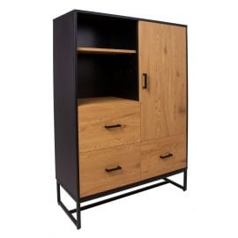 Home4You Amsterdam Shelf, 100x40x140cm, Oak (45035) | Shelves | prof.lv Viss Online