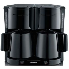 Severin Duo Filter Coffee Maker KA 5829 Coffee Machine with Drip Filter Black (T-MLX44153) | Kafijas automāti ar pilienu filtru | prof.lv Viss Online