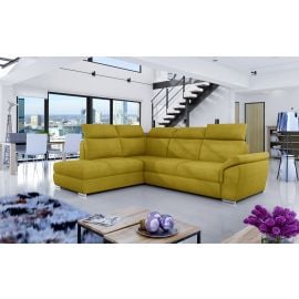 Eltap Loreto Omega Corner Pull-Out Sofa 60x260x102cm, Yellow (Lor_32) | Sofas | prof.lv Viss Online