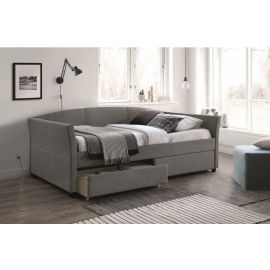 Односпальная кровать Signal Lanta 90x200 см, без матраса, серого цвета | Односпальные кровати | prof.lv Viss Online