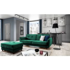 Eltap Bellis Extendable Sofa 220x90x83cm Universal Corner, Green (SO-BEL-37MO) | Beds | prof.lv Viss Online