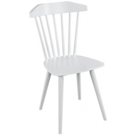 Virtuves Krēsls Black Red White Patyczak prowansalski, 49x42x85cm, Balts (D09-TXK_PAT_PROW-TX098-1-TK0) | Virtuves krēsli, ēdamistabas krēsli | prof.lv Viss Online