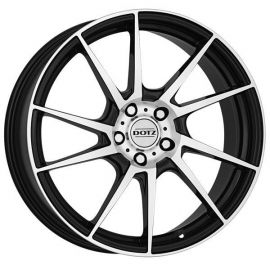 Dotz Kendo Alloy Wheels 7x17, 4x100 Black (OKEY2BP35) | Discs | prof.lv Viss Online