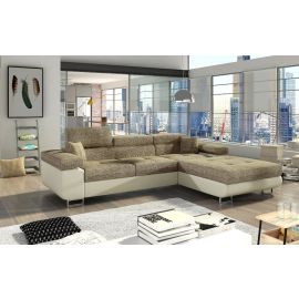 Stūra Dīvāns Izvelkams Eltap Armando Berlin/Soft 205x280x90cm Labais Stūris Bēšs (Armd_02) | Izvelkamie dīvāni | prof.lv Viss Online