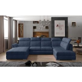 Eltap Evanell Omega Corner Pull-Out Sofa 216x336x102cm, Blue (Evl_10) | Sofas | prof.lv Viss Online