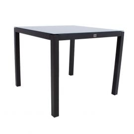 Стол для сада Home4You Amalfi, 90x90x74 см, серый (14531) | Садовые столы | prof.lv Viss Online