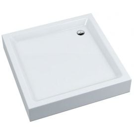 Vento Shower Tray 80x80cm White (44212) | Shower pads | prof.lv Viss Online