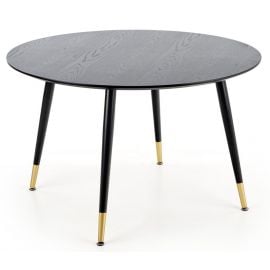 Halmar Embos Kitchen Table 120x120cm, Black | Halmar | prof.lv Viss Online