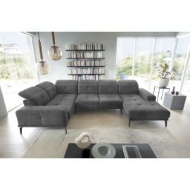 Eltap Neviro Loco Corner Sofa 210x350x77cm, Grey (CO-NEV-LT-06LO) | Corner couches | prof.lv Viss Online