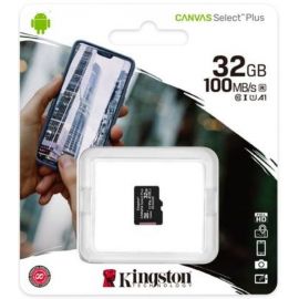 Kingston SDCS2 Micro SD Memory Card 100MB/s, Black | Memory cards | prof.lv Viss Online