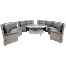 Home4You Ascot Furniture Set Grey (25168) | Outdoor furniture sets | prof.lv Viss Online