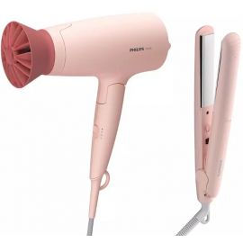 Philips BHP398/00 Матовая щётка для волос, розовая | Фены | prof.lv Viss Online