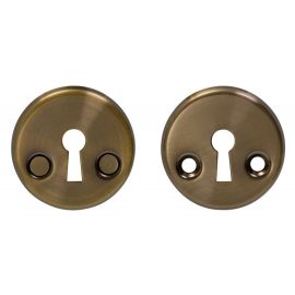 MP MUZ-06-V AB Door Handle Plate for Key, Old Gold (9652) | Door handles | prof.lv Viss Online