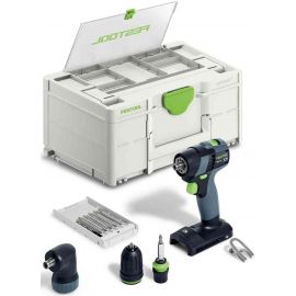 Festool TXS 18 Basic Set Cordless Drill Driver Without Battery and Charger, 18V (577335) | Screwdrivers | prof.lv Viss Online