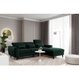 Eltap Foble Loco Corner Pull-Out Sofa 196x267x100cm, Green (CO-FOB-RT-35LO) | Sofas | prof.lv Viss Online