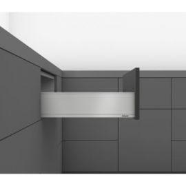 Blum Legrabox K выдвижная система, 550 мм, Орион серый (53.55.02.16) | Механизмы ящиков | prof.lv Viss Online