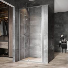 Ravak Nexty 110cm NDOP2-110 Shower Door Transparent Satin (03OD0U00Z1) | Shower doors and walls | prof.lv Viss Online