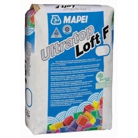 Mapei Ultratop Loft F Однокомпонентный состав с грубой фракцией цементной основы, белый | Mapei | prof.lv Viss Online