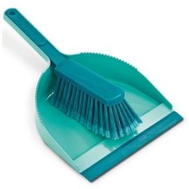 Leifheit Classic Floor Sweeper with Dustpan 26cm Green (1041401) | Cleaning | prof.lv Viss Online