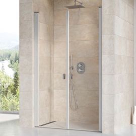 Ravak Chrome 120cm CSDL2-120 Shower Door Without Invoices Satin (0QVGCU0LZ1) | Shower doors and walls | prof.lv Viss Online