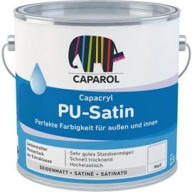 Poliuretāna Akrila Krāsa Caparol Capacryl PU-Satin T | Indoor paint | prof.lv Viss Online