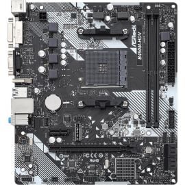 Mātesplate Asrock Hdv MicroATX, AMD B450, DDR4 (B450M-HDV R4.0) | Mātesplates | prof.lv Viss Online