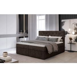 Eltap Loree Continental Bed 140x200cm, With Mattress, Brown (Lo_02_1.4) | Beds | prof.lv Viss Online