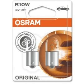 Лампа Osram Metal Base R10W для передних фар 12V 10W 2шт. (O5008-02B) | Osram | prof.lv Viss Online