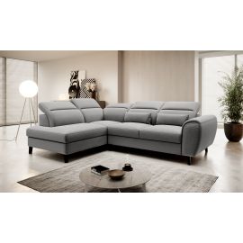 Stūra Dīvāns Izvelkams Eltap Noble Gojo 201x255x100cm, Pelēks (CO-NOB-LT-05GO) | Stūra dīvāni | prof.lv Viss Online