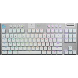 Klaviatūra Logitech G915 TKL US Balta/Pelēka (920-009664) | Gaming klaviatūras | prof.lv Viss Online