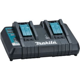 Зарядное устройство Makita DC18RD для двух аккумуляторов LXT 14,4V или 18V (196933-6)