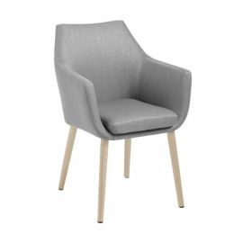 Кухонное кресло Home4you Nora серого цвета (AC65199) | Кухонные стулья | prof.lv Viss Online