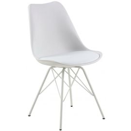 Home4you Eris Kitchen Chair White (AC78145) | Kitchen chairs | prof.lv Viss Online