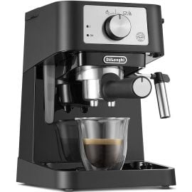 Delonghi Stilosa EC260.BK Coffee Machine with Steam Wand (Semi-Automatic) Black | Coffee machines | prof.lv Viss Online