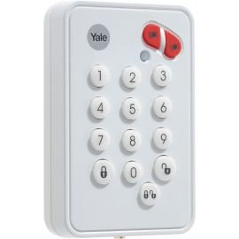 Yale SR-сигнализация Клавиатура Кодовый считыватель Белый (60-A100-00KP-SR-5011) | Умные переключатели, контроллеры | prof.lv Viss Online