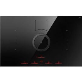 Elica NikolaTesla Switch BL/A/83 Built-in Induction Hob with Integrated Ventilation, Black | Built-in home appliances | prof.lv Viss Online