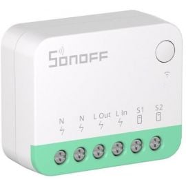 Wi-Fi Viedslēdzis Sonoff MINIR4M Balts | Viedais apgaismojums un elektropreces | prof.lv Viss Online
