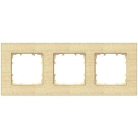 Siemens Delta Miro Surface-Mounted Frame 3-gang, Light Beige (5TG1103-3) | Siemens | prof.lv Viss Online