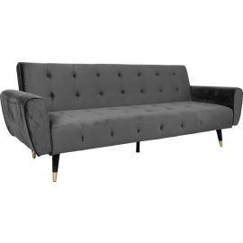 Home4You Falun Reclining Sofa 214x83x82cm Grey (77902) | Upholstered furniture | prof.lv Viss Online