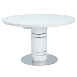 Signal Stratos Extendable Table 120x120cm, White | Glass tables | prof.lv Viss Online