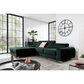 Eltap Grayson Loco Corner Pull-Out Sofa 205x275x98cm, Green (CO-GRA-LT-35LO) | Living room furniture | prof.lv Viss Online