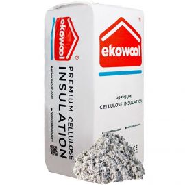 EKOWOOL Premium Cellulose Blow-in Insulation, 13.5 kg | Insulation | prof.lv Viss Online