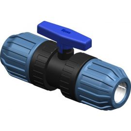 Elysee PP compression double union valve | Pe pipes and fittings | prof.lv Viss Online