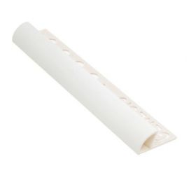 Genesis PVC flīžu nobeiguma līste, apaļaveida, 11,5x10mm